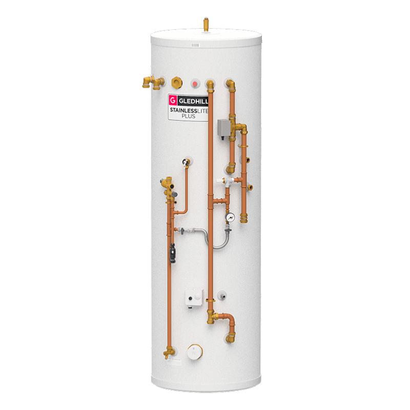 Domestic plumbing and heating work in progress